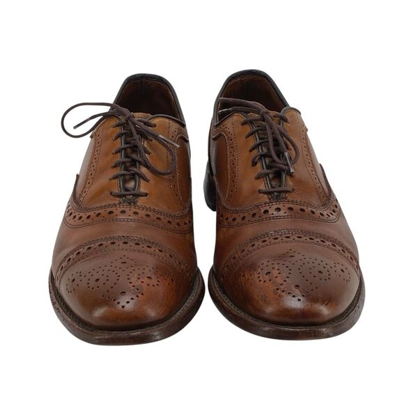 Allen Edmonds STRAND‎ Cap-Toe Oxford Dress Shoes 9 D Walnut main image 3